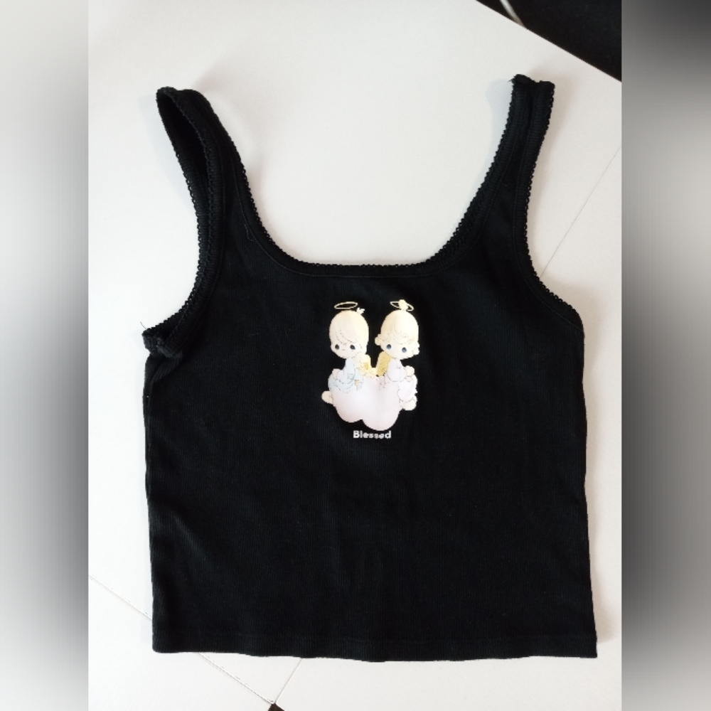 Precious angels crop top